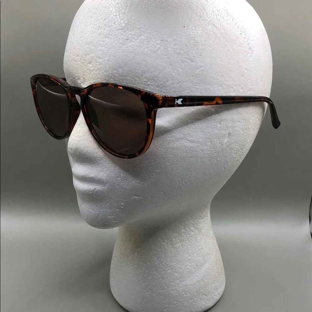 Knockaround Mai Tais Glossy Tortoise Shell / Amber  Polarized Sunglasses UNISEX